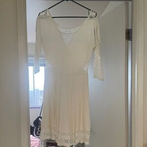 Free People beautiful White Lace Dress